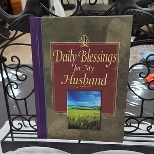 DAILY BLESSINGS for MY HUSBAND HARDCOVER BOOK